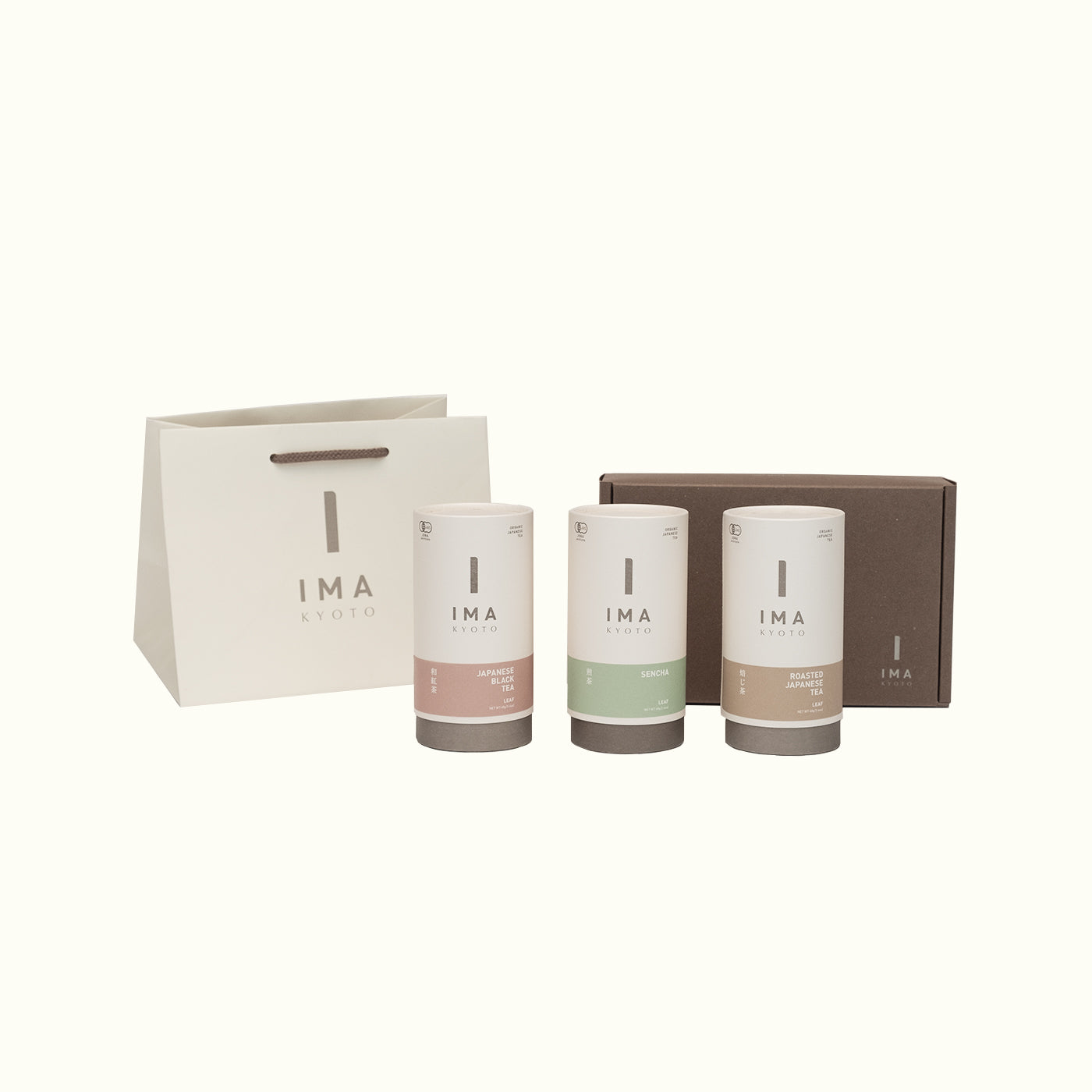 煎茶・焙じ茶・和紅茶 リーフBOXセット